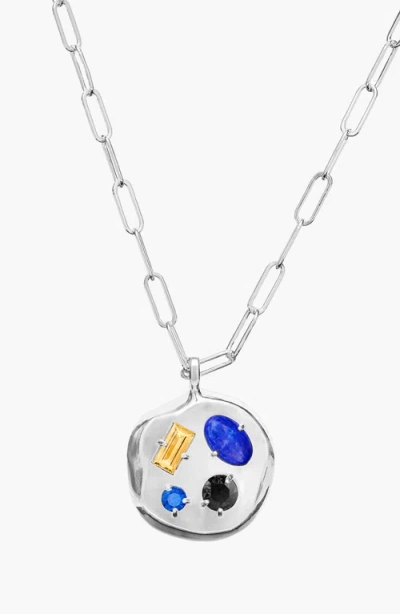 Birthdate Co. The November Birthdate Silver Pendant In November 1st - Silver