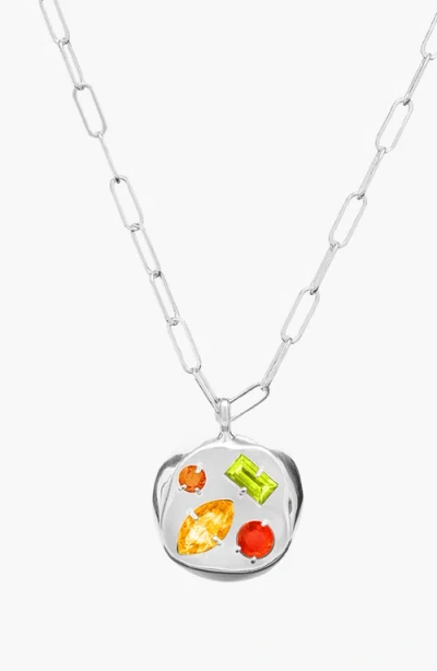 Birthdate Co. The November Birthdate Silver Pendant In November 20th - Silver
