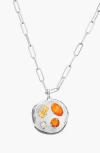 Birthdate Co. The November Birthdate Silver Pendant In November 21st - Silver