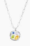 Birthdate Co. The November Birthdate Silver Pendant In November 2nd - Silver