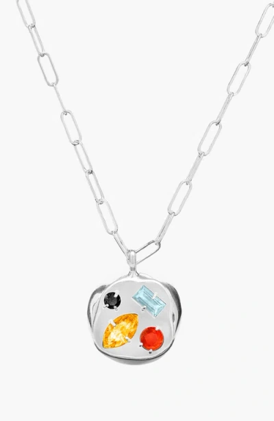 Birthdate Co. The November Birthdate Silver Pendant In November 30th - Silver