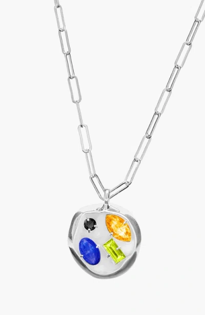 Birthdate Co. The November Birthdate Silver Pendant In November 3rd - Silver
