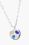 Birthdate Co. The November Birthdate Silver Pendant In November 4th - Silver