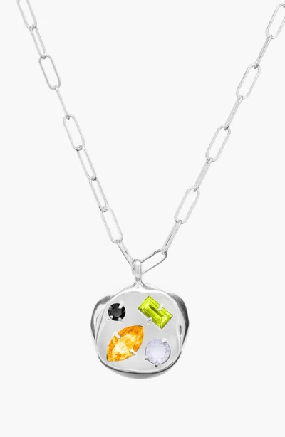 Birthdate Co. The November Birthdate Silver Pendant In November 5th - Silver