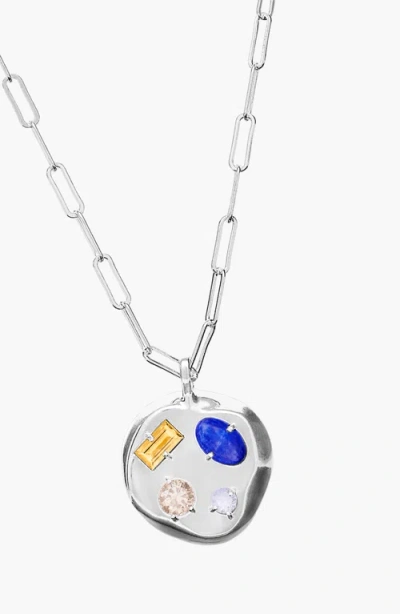 Birthdate Co. The November Birthdate Silver Pendant In November 9th - Silver