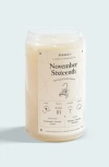 Birthdate Co. The November Birthday Candle In November 16th