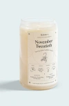 Birthdate Co. The November Birthday Candle In November 20th