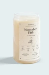 Birthdate Co. The November Birthday Candle In November 5th