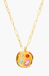 Birthdate Co. The October Birthdate Gold Pendant