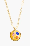 Birthdate Co. The October Birthdate Gold Pendant In October 16th - Gold