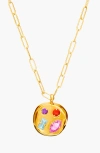 Birthdate Co. The October Birthdate Gold Pendant In October 22nd - Gold