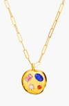 Birthdate Co. The October Birthdate Gold Pendant In October 29th - Gold