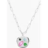 Birthdate Co. The October Birthdate Silver Pendant In October 15th - Silver