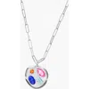 Birthdate Co. The October Birthdate Silver Pendant In October 23rd - Silver