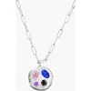 Birthdate Co. The October Birthdate Silver Pendant In October 26th - Silver