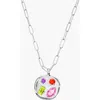 Birthdate Co. The October Birthdate Silver Pendant In October 27th - Silver