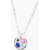 Birthdate Co. The October Birthdate Silver Pendant In October 28th - Silver