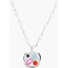 Birthdate Co. The October Birthdate Silver Pendant In October 30th - Silver