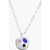 Birthdate Co. The October Birthdate Silver Pendant In October 31st - Silver