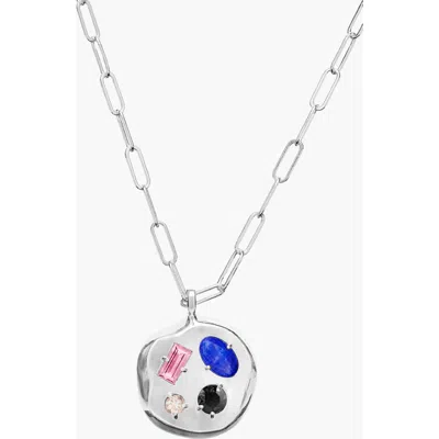 Birthdate Co. The October Birthdate Silver Pendant In October 31st - Silver