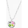 Birthdate Co. The October Birthdate Silver Pendant In October 3rd - Silver