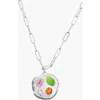 Birthdate Co. The October Birthdate Silver Pendant In October 6th - Silver