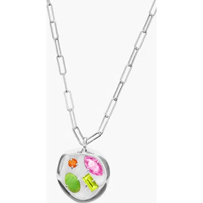 Birthdate Co. The October Birthdate Silver Pendant In October 8th - Silver