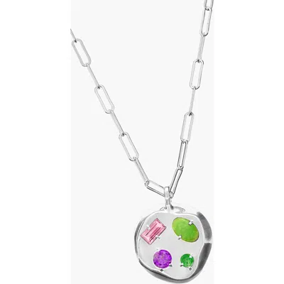 Birthdate Co. The October Birthdate Silver Pendant In October 9th - Silver