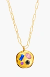 Birthdate Co. The September Birthdate Gold Pendant In September 11th - Gold