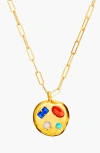 Birthdate Co. The September Birthdate Gold Pendant In September 14th - Gold