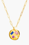 Birthdate Co. The September Birthdate Gold Pendant In September 19th - Gold
