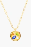 Birthdate Co. The September Birthdate Gold Pendant In September 20th - Gold