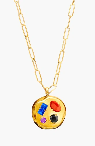 Birthdate Co. The September Birthdate Gold Pendant In September 26th - Gold