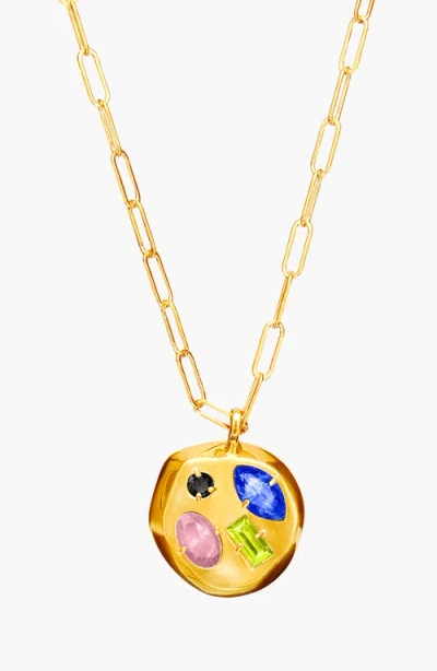 Birthdate Co. The September Birthdate Gold Pendant In September 3rd - Gold