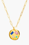 Birthdate Co. The September Birthdate Gold Pendant In September 4th - Gold