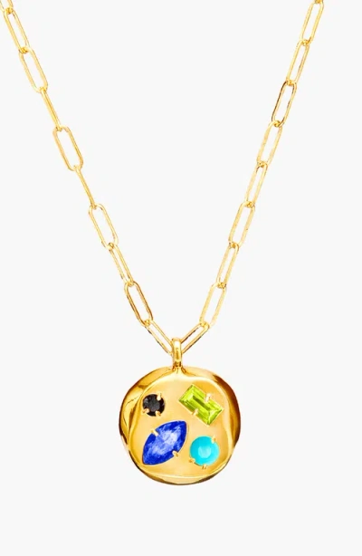Birthdate Co. The September Birthdate Gold Pendant In September 5th - Gold