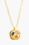 Birthdate Co. The September Birthdate Gold Pendant In September 6th - Gold