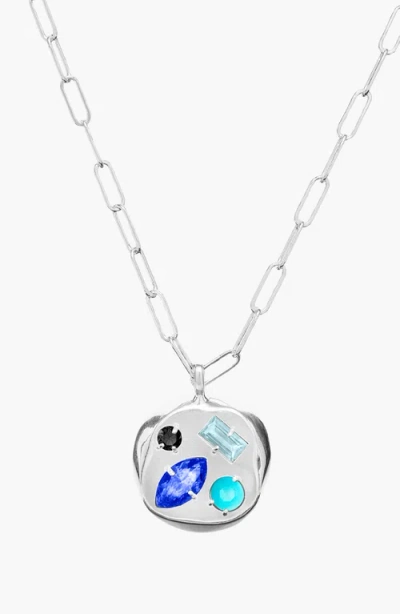 Birthdate Co. The September Birthdate Silver Pendant In September 15th - Silver