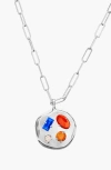 Birthdate Co. The September Birthdate Silver Pendant In September 16th - Silver