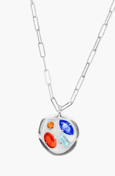 Birthdate Co. The September Birthdate Silver Pendant In September 23rd - Silver