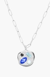 Birthdate Co. The September Birthdate Silver Pendant In September 30th - Silver