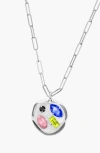 Birthdate Co. The September Birthdate Silver Pendant In September 3rd - Silver