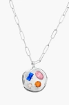 Birthdate Co. The September Birthdate Silver Pendant In September 6th - Silver