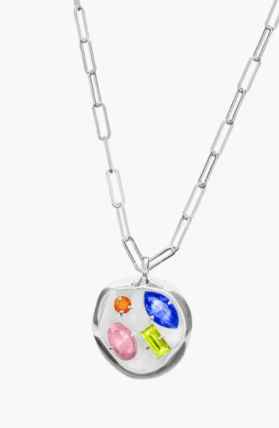 Birthdate Co. The September Birthdate Silver Pendant In September 8th - Silver