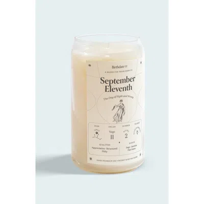 Birthdate Co. The September Birthday Candle In September 11th