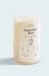 Birthdate Co. The September Birthday Candle In September 3rd