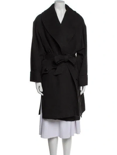 Pre-owned Bisang Couture Coat In Black