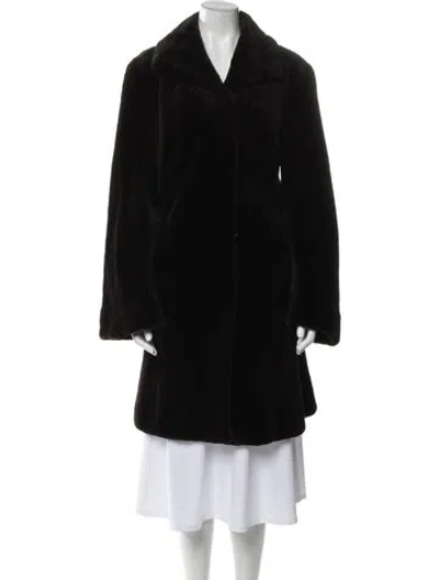 Pre-owned Bisang Couture Vintage Mink Fur Coat In Brown