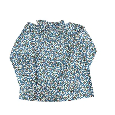Bisby Kid's Tory Top In Bluebell Blooms