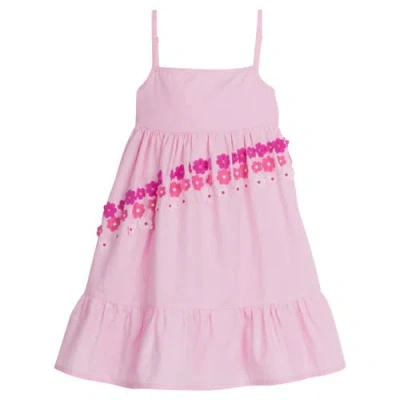 Bisby Babies'  Kids' Ariel Sundress In Pink Flower Power